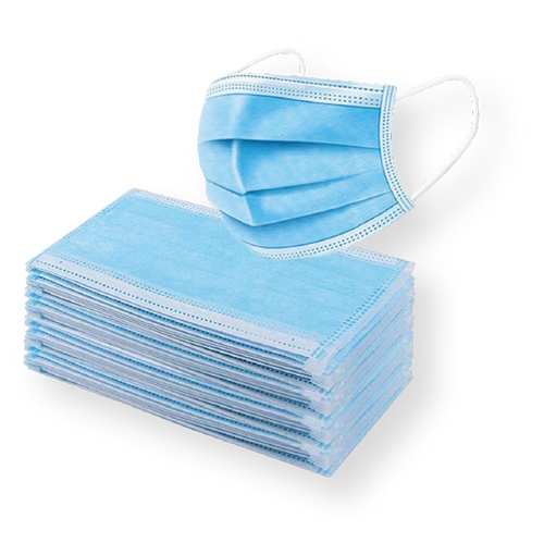 3 Ply Medical Blue Face Masks. PPE Supplies