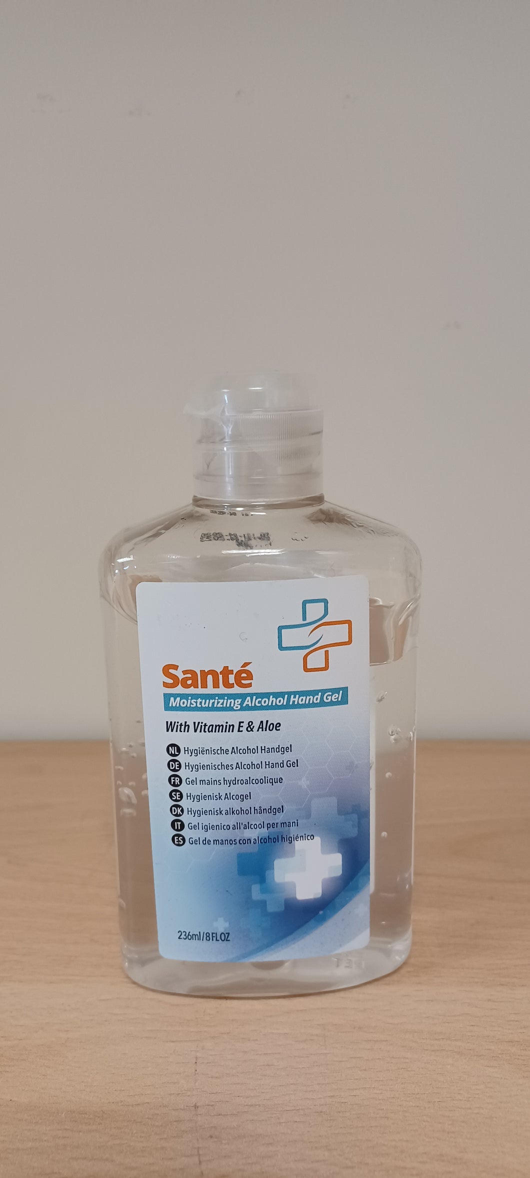 Instant Hand Sanitiser with Moisturiser, Alcohol Based Flip Top Bottle 236ml*