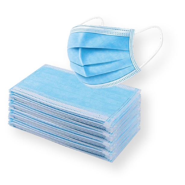 3 Ply Medical Blue Face Masks. PPE Supplies