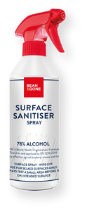 Bean & Gone Refillable Spray Bottle for Surface Sanitising. PPE Supplies