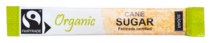 Fairtrade Organic Golden Sugar Stick 3g