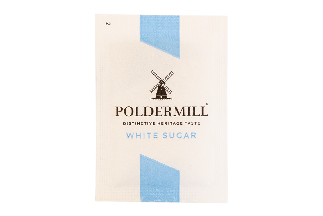 Poldermill White Sugar Sachets 3g