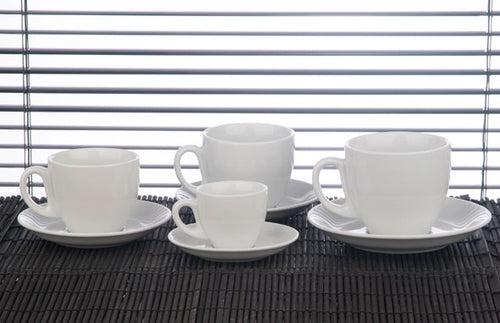 Tableware - Cappuccino Cup & Saucer